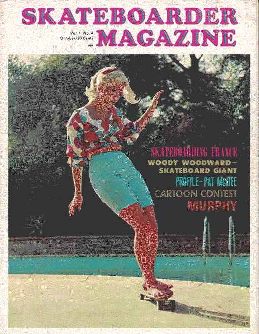 Skateboarder Magazine Cover Vol. 1 No. 4