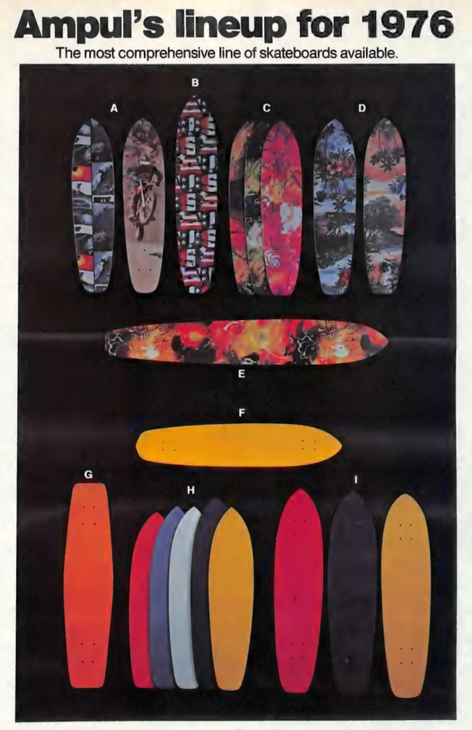 Ampul Skateboards 1976 ad